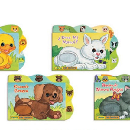Libro educativo 20x15 cm texturas Storyland  BDTCF9148