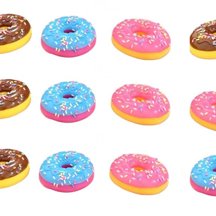 12  SQUISHY DONAS – ANTIESTRÉS MODELOS SURTIDOS