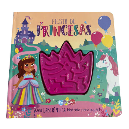 FIESTA DE PRINCESAS LIBRO LABERINTO