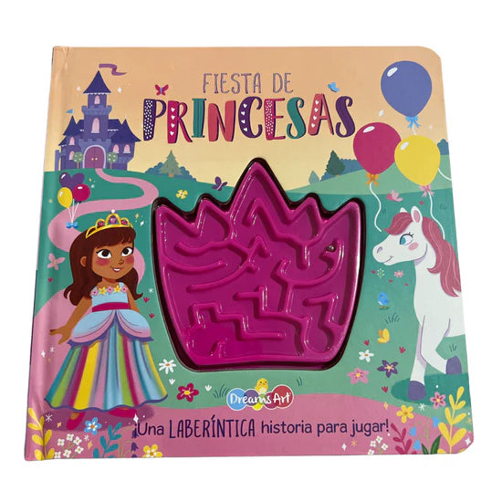 FIESTA DE PRINCESAS LIBRO LABERINTO