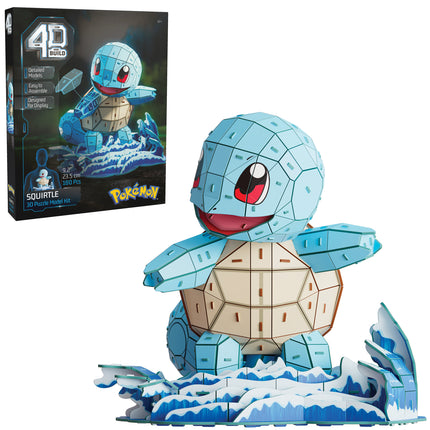Rompecabezas Pokémon Squirtle 4D