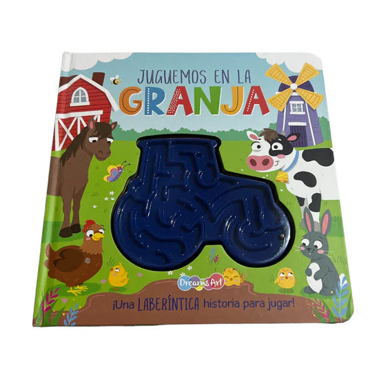 JUGUEMOS EN LA GRANJA LIBRO LABERINTO