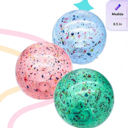 Costal de pelotas #8 Confetti 300 pzas