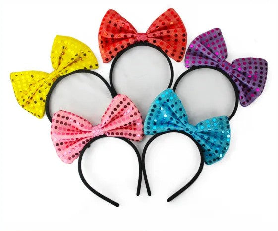 Paquete de 12 Diademas con Moño Surtidas Storyland Z-02-FST-003178