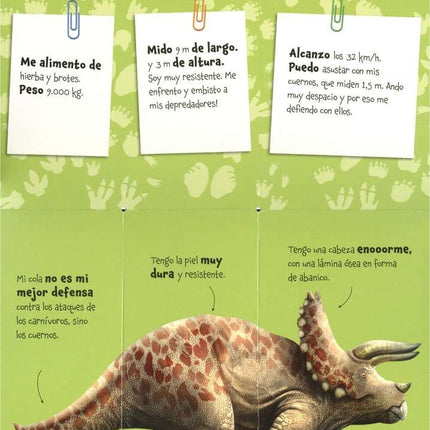 Libro interactivo Inventadinos  34x27x2cm