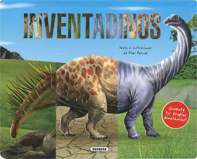 Libro interactivo Inventadinos  34x27x2cm