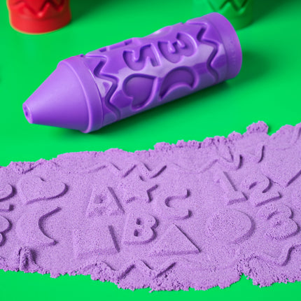Kinetic Sand Crayón Stamp N' Roll  85 g