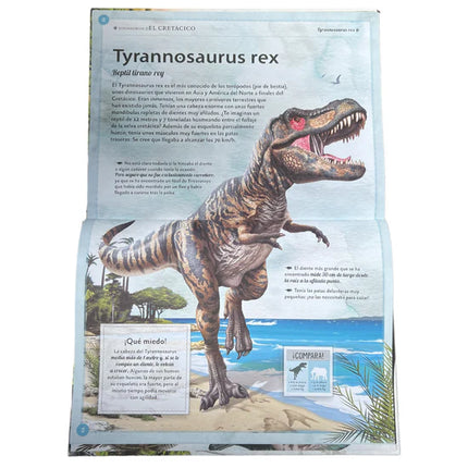 EL MAGNIFICO LIBRO DE LOS DINOSAURIOS
