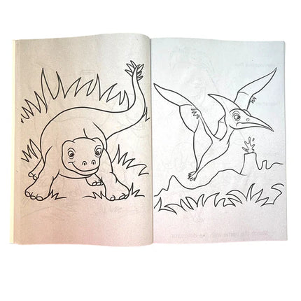 MUNDO DE DINOS LIBRO PARA COLOREAR