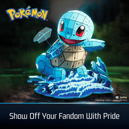 Rompecabezas Pokémon Squirtle 4D
