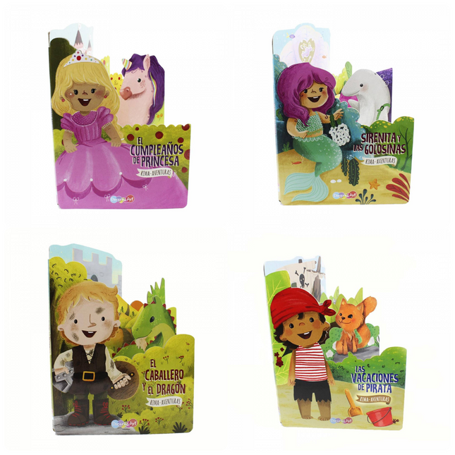 Cuentos RIMA AVENTURAS 21x16 cm. 8 paginas