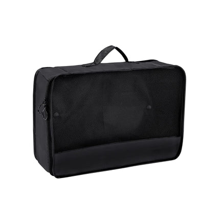 Organizador de Maleta 8 en 1, Bolsas de Viaje con Malla para Ropa, Calzado, Cosméticos y Accesorios, Set de Organizadores con Cierres y Asas para Equipaje, Ideal para Viajes y Vacaciones