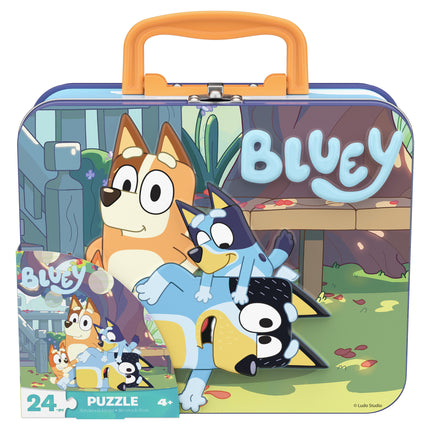 Rompecabezas de Bluey en lata