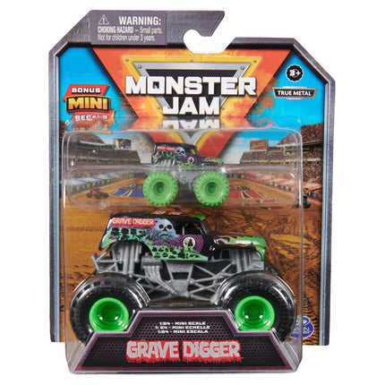 Monster Jam  Grave Digger Monster Truck Escala 1:64