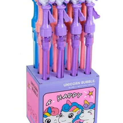 Burbuja Unicornio 50 cm 1 Pieza – Pompa de jabon Infantil para Fiestas, Eventos, Piñatas y Diversión al Aire Libre