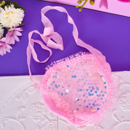 12 Bolso de un solo hombro con lentejuelas y felpa, colores surtidos 12.5 cm. Regalo para cumpleaños, Bolos para fiesta. Relleno para piñata. Recuerdo fiestas