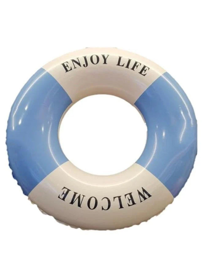 Salvavidas Inflable 80 cm Multicolor – Flotador Dona para Alberca y Playa, Ideal para Niños