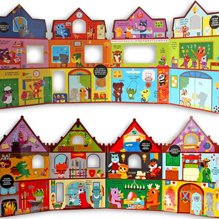 MI CASA LIBRO DIVERTIDO LIBRO DIDACTICO 6 PAG 12X20CM