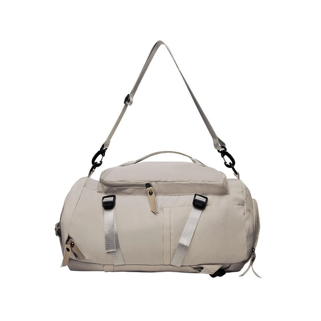 Mochila Maleta Compartimento Para Laptop Y Zapatos SIN 502 color Beige- Storyland
