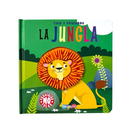 Libro Texturas La Jungla 10pag 18x18cm