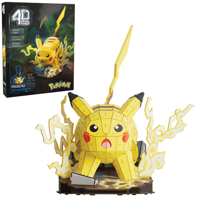 Rompecabezas 4D Pokémon Pikachu