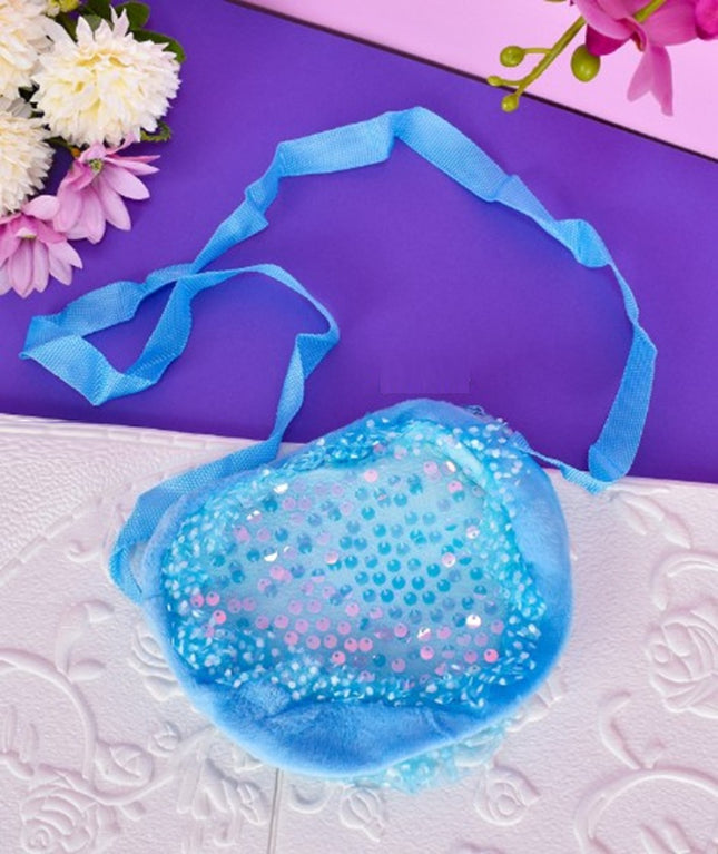 12 Bolso de un solo hombro con lentejuelas y felpa, colores surtidos 12.5 cm. Regalo para cumpleaños, Bolos para fiesta. Relleno para piñata. Recuerdo fiestas