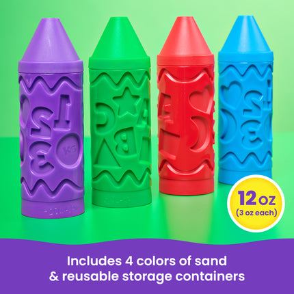 Kinetic Sand Set De Crayolas Stamp N' Roll con 340 g