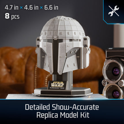 Rompecabezas 4D Casco del Mandaloriano de Star Wars