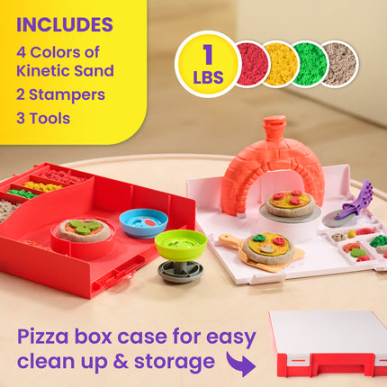 Kinetic Sand SquishPizza Playset