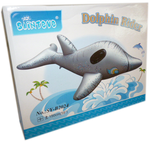 Montable Delfin inflable 1.5 m