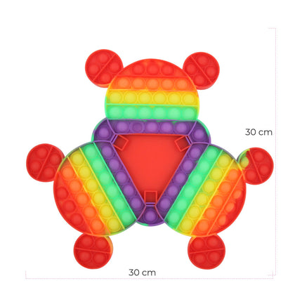 Pop It De Juguete Sensorial De Silicona Con Dados