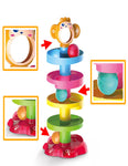 Ball Drop Roll Swirling Tower Toy Color Brillante Niños Kid Juguete Educativo