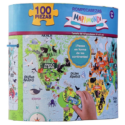 Rc Mapa Mundial Gigante Storyland JCA-1923