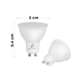 Foco Inteligente De Colores Con Wifi, Luz Led Rgb, Compatible Ios/android Storyland LED.GU10