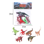 Dinosaurio 6 piezas