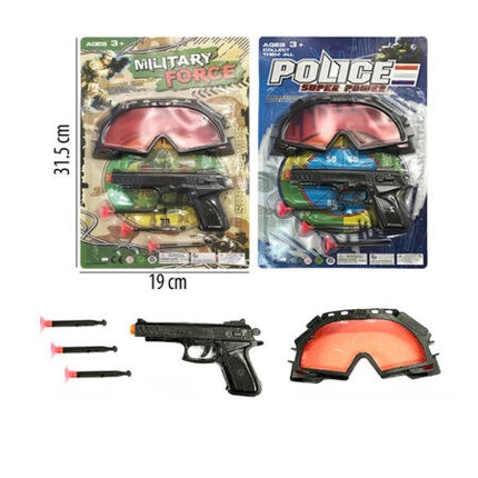 PISTOLA DE DARDOS CON ACCESORIOS