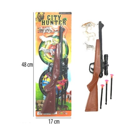 RIFLE DE DARDOS CON ANIMALES