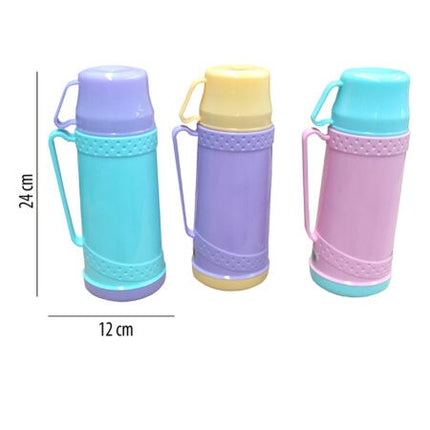 TERMO 0,45LT CON TAZA DE COLORES