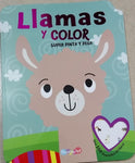 Libros para colorear de animalitos 6 pzas